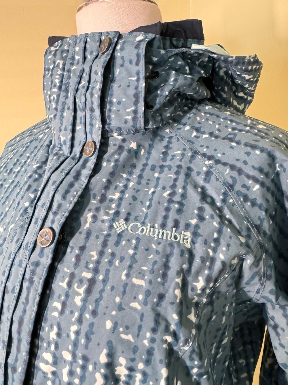 COLUMBIA Interchange BUGABOO 2 in 1 Hooded Jacket Fleeced Waterproof S (Bx 22)